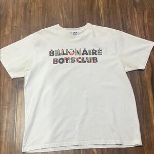 Billionaire Boys Club White Graphic Tee